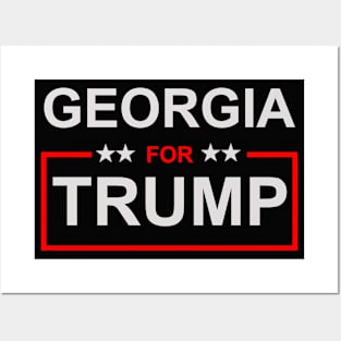 Georgia for Trump Posters and Art